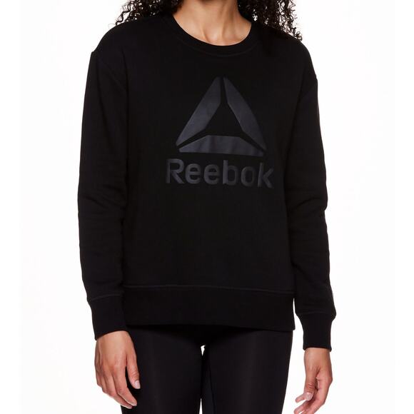 Reebok Women's Supersoft Gravity Crew Sweatsuit Shirt & Pants w/ Pockets, SM - Picture 1 of 14